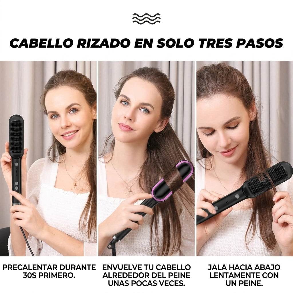 IonicBrush™ - Cepillo Alisador Ionico Premium
