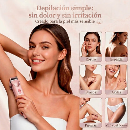 Depiladora 4en1 para una piel perfecta
